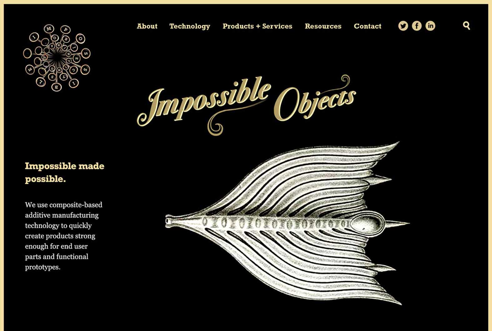 Impossible Objects Website